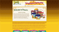 Desktop Screenshot of pencescarmelcorn.com